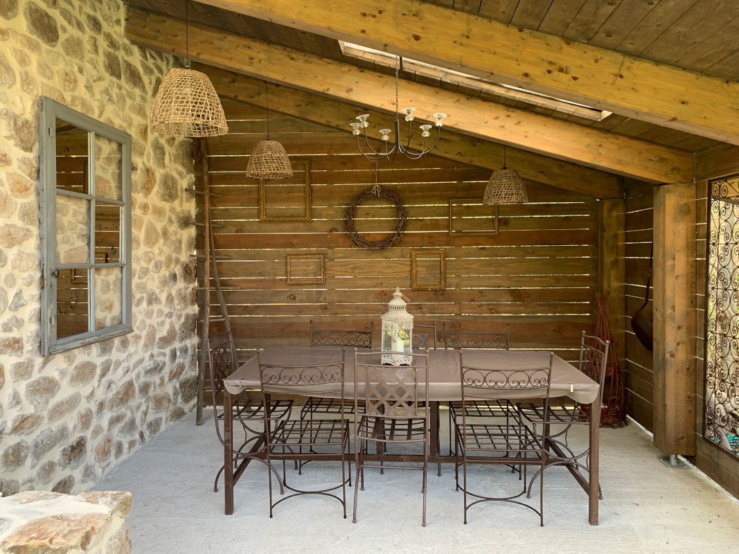 Terrasse couverte
espace commun